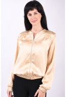Women Jacket Vila Vinela Bomber Frosted Almond